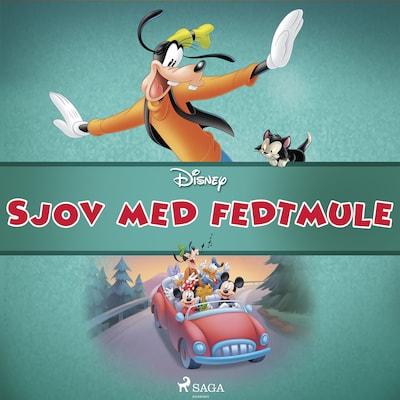 Sjov med Fedtmule – omslag til lydbogen af Disney