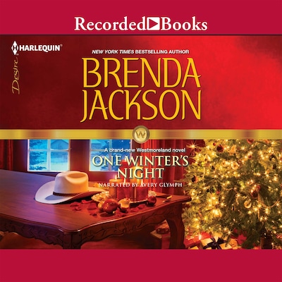 One Winter's Night – omslag til lydbogen af Brenda Jackson