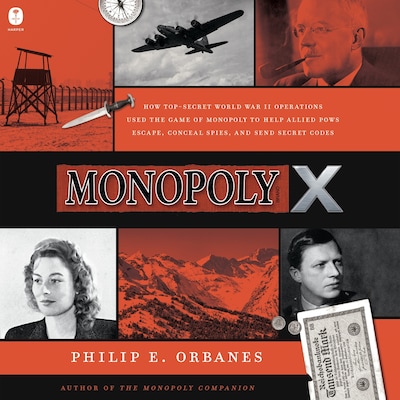Monopoly X – omslag til lydbogen af Philip E. Orbanes