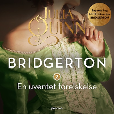 Bridgerton. En uventet forelskelse – omslag til lydbogen af Julia Quinn