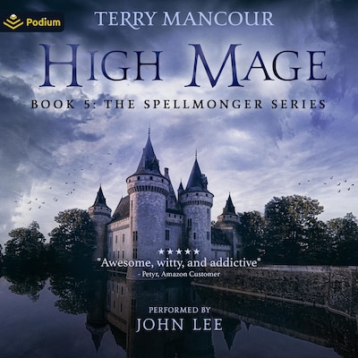 High Mage – omslag til lydbogen af Terry Mancour
