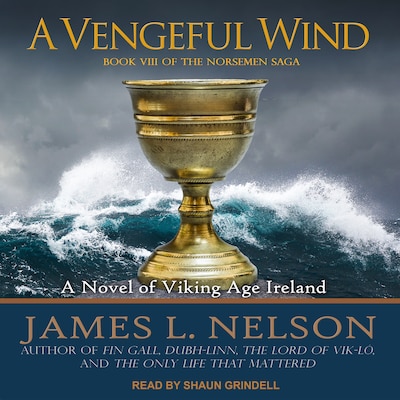 A Vengeful Wind – omslag til lydbogen af James L. Nelson