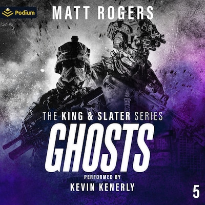 Ghosts – omslag til lydbogen af Matt Rogers