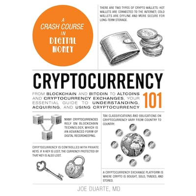 Cryptocurrency 101 – omslag til lydbogen af Joe Duarte