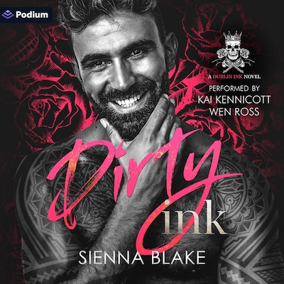 Dirty Ink – omslag til lydbogen af Sienna Blake