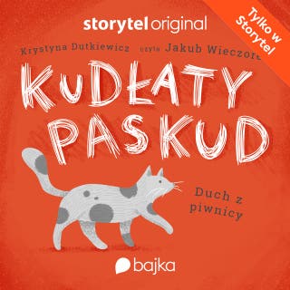 Kudłaty Paskud. Duch z piwnicy – okładka audiobooka, autor Krystyna Dutkiewicz