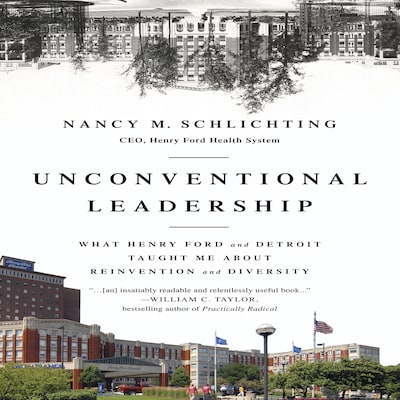 Unconventional Leadership – omslag til lydbogen af Nancy M. Schlichting