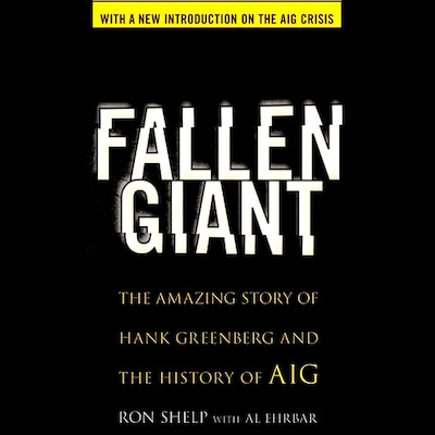 Fallen Giant – omslag til lydbogen af Al Ehrbar, Ronald Shelp