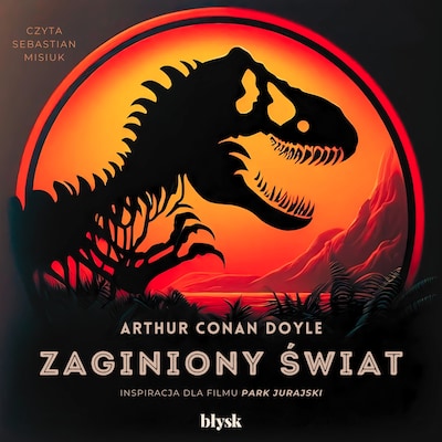 Zaginiony świat – okładka audiobooka, autor Arthur Conan Doyle