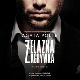 Żelazna zagrywka – okładka audiobooka, autor Agata Polte