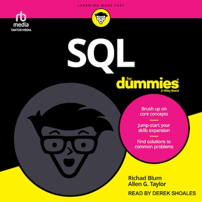SQL Essentials For Dummies – omslag til lydbogen af Richard Blum, Allen G. Taylor