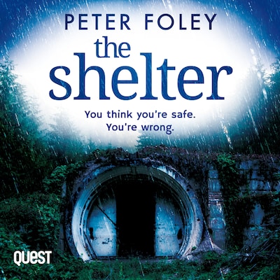 The Shelter – omslag til lydbogen af Peter Foley