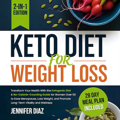 Keto Diet for Weight Loss – omslag til lydbogen af Jennifer Diaz