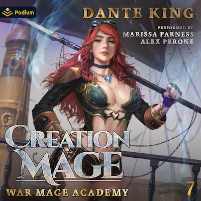 Creation Mage 7 – omslag til lydbogen af Dante King