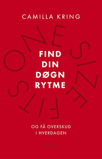 Find din døgnrytme – omslag til lydbogen af Camilla Kring