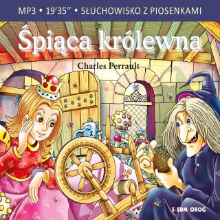 Śpiąca królewna – okładka audiobooka, autor Perrault Charles