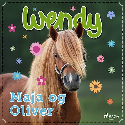Wendy – Maja og Oliver – omslag til lydbogen af Lene Fabricius Christensen