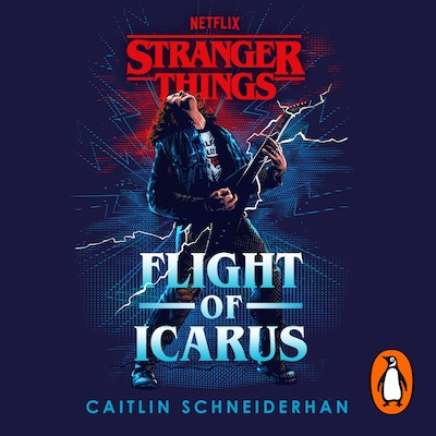 Stranger Things: Flight of Icarus – omslag til lydbogen af Caitlin Schneiderhan