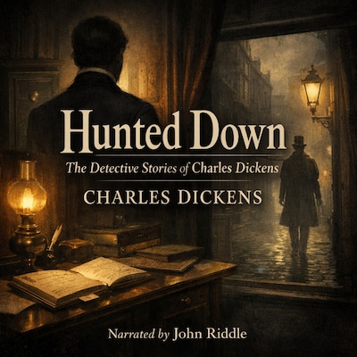 Hunted Down: The Detective Stories of Charles Dickens – omslag til lydbogen af Charles Dickens