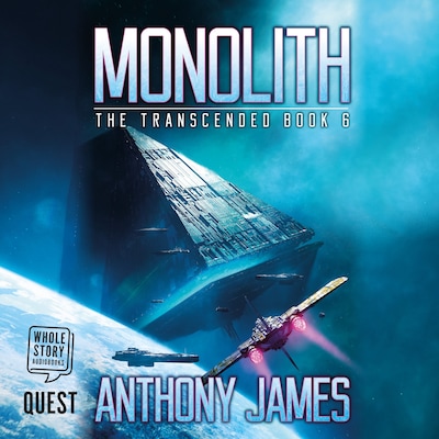 Monolith – omslag til lydbogen af Anthony James