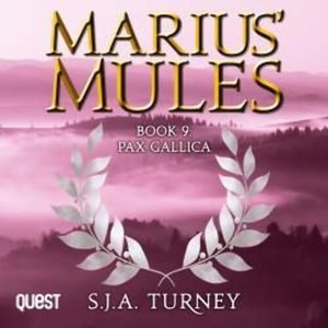 Marius' Mules IX: Pax Gallica – okładka audiobooka, autor S. J. A. Turney