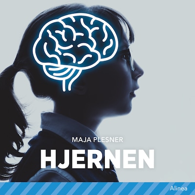 Hjernen – omslag til lydbogen af Maja Plesner
