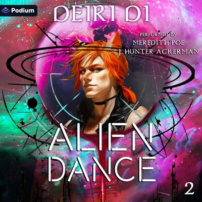 Alien Dance – omslag til lydbogen af Deiri Di