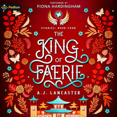 The King of Faerie – omslag til lydbogen af AJ Lancaster