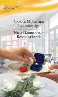 I stormens öga / Recept på kärlek – omslag till ljudboken av Carole Mortimer,Nina Harrington
