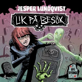 Ny i Rysinge - Lik på besök – omslag till ljudboken av Jesper Lundqvist