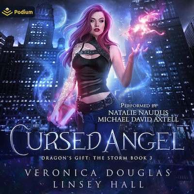 Cursed Angel – omslag til lydbogen af Veronica Douglas, Linsey Hall