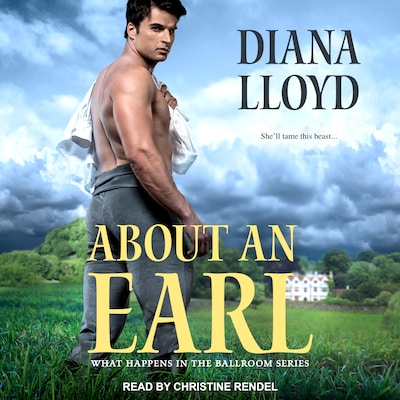 About an Earl – omslag til lydbogen af Diana Lloyd