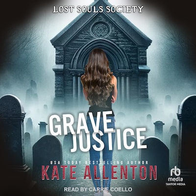 Grave Justice – omslag til lydbogen af Kate Allenton
