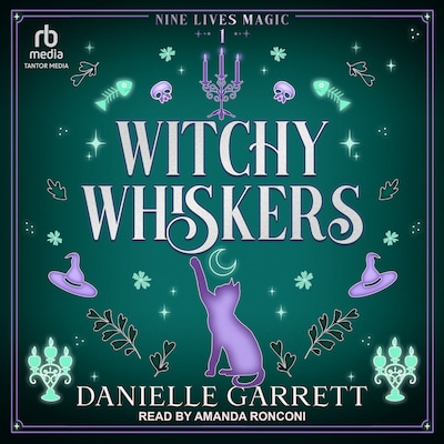Witchy Whiskers – omslag til lydbogen af Danielle Garrett