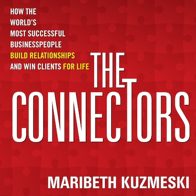 The Connectors – omslag til lydbogen af Maribeth Kuzmeski