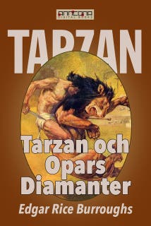 Tarzan och Opars diamanter – omslag till ljudboken av Edgar Rice Burroughs