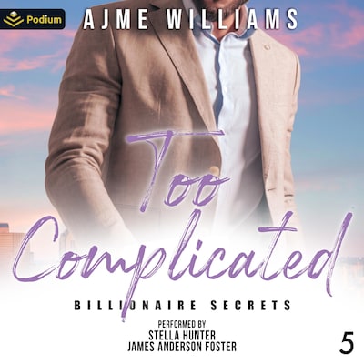 Too Complicated – omslag til lydbogen af Ajme Williams