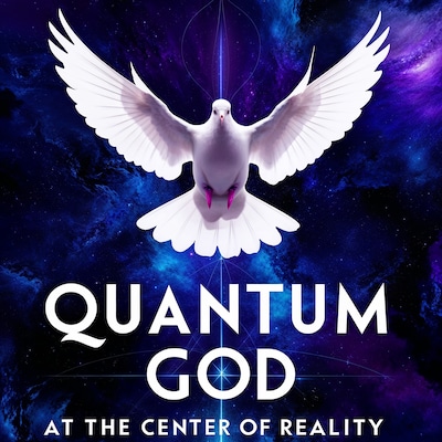 Quantum God : At the Center of Reality – omslag til lydbogen af Ecnal Ver