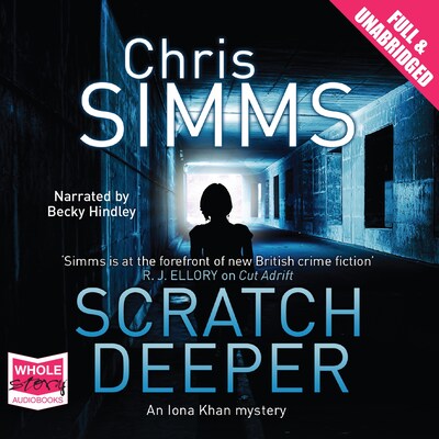 Scratch Deeper – omslag til lydbogen af Chris Simms
