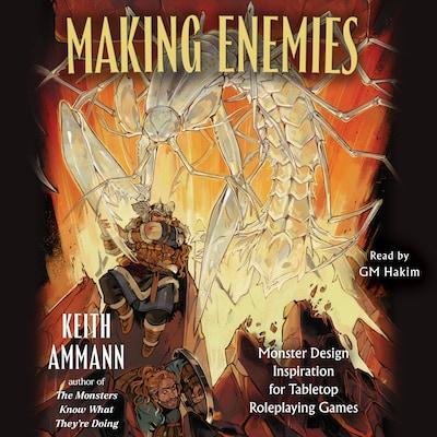 Making Enemies – omslag til lydbogen af Keith Ammann