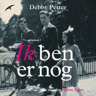 Ik ben er nog – omslag van het luisterboek van Debby Petter