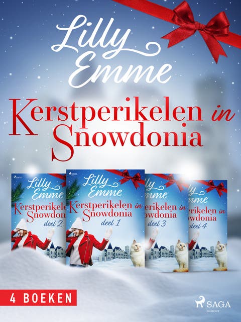 Kerstperikelen in Snowdonia – omslag van het luisterboek van Lilly Emme