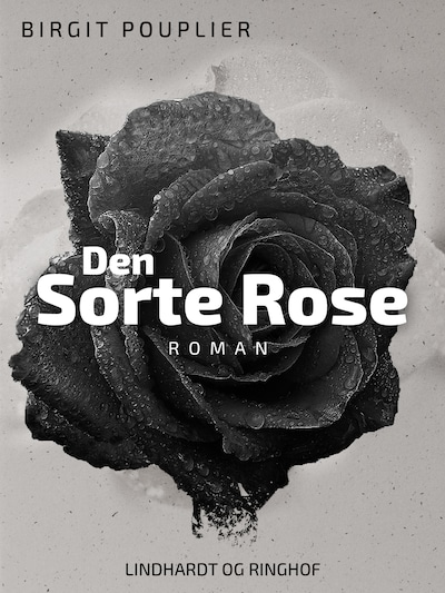 Den sorte rose – omslag til lydbogen af Birgit Pouplier