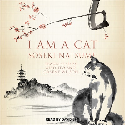 I Am A Cat – omslag til lydbogen af Soseki Natsume