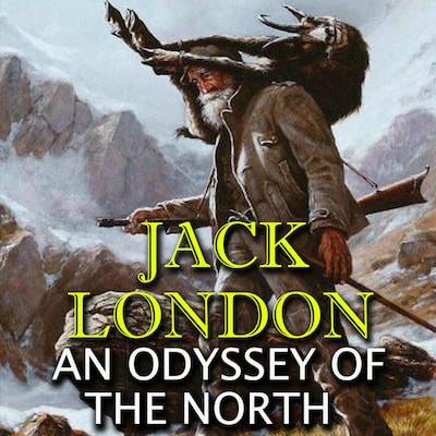 An Odyssey of the North – omslag til lydbogen af Jack London