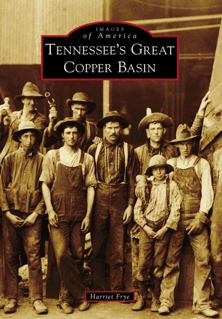 Tennessee's Great Copper Basin – omslag til lydbogen af Harriet Frye