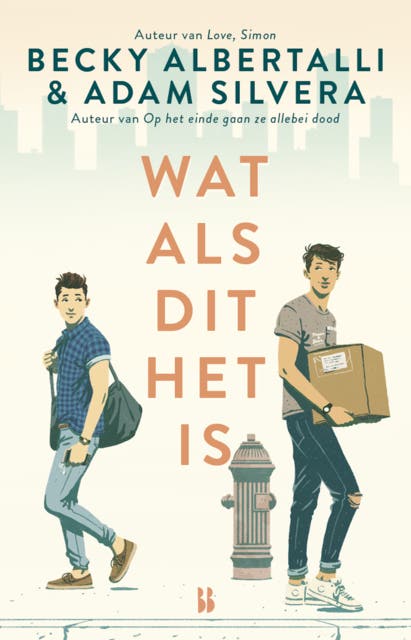 Wat als dit het is – omslag van het luisterboek van Adam Silvera,Becky Albertalli