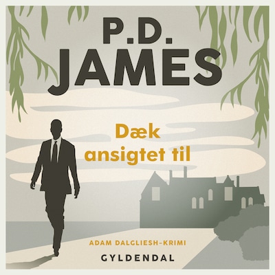 Dæk ansigtet til – omslag til lydbogen af P.D. James