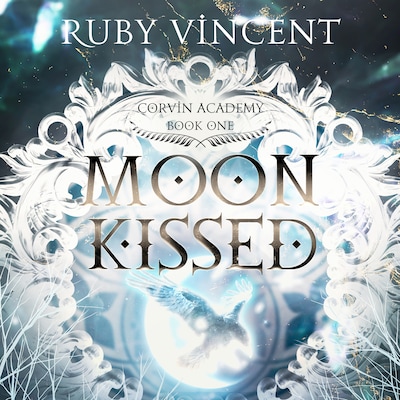 Moon Kissed – omslag til lydbogen af Ruby Vincent