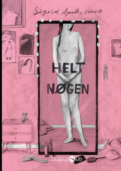 Helt nøgen – omslag til lydbogen af Sigrid Agnethe Hansen